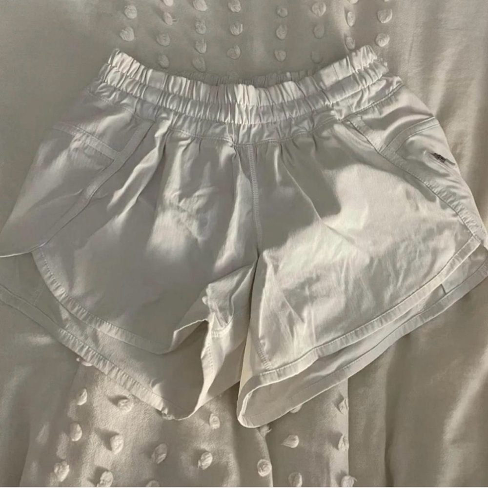 Lululemon White Shorts